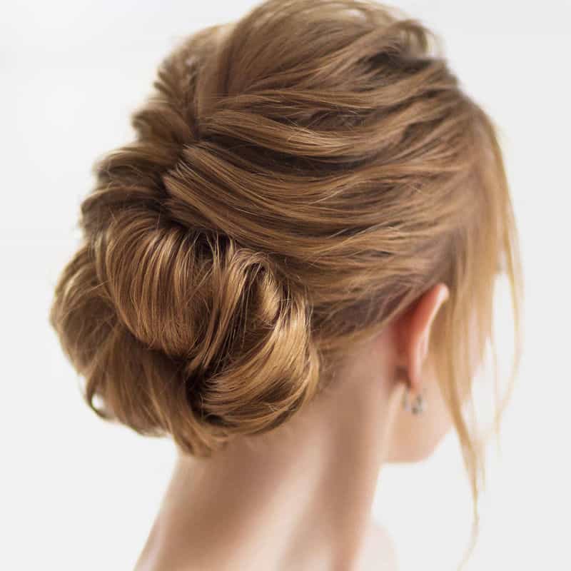 damen frisuren blond geflochten mit knoten beispiel hair und style ebikon