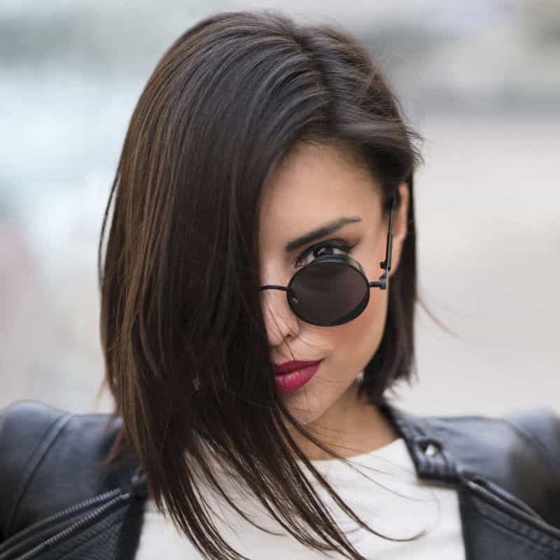 damen frisuren halblang braun beispiel hair und style ebikon